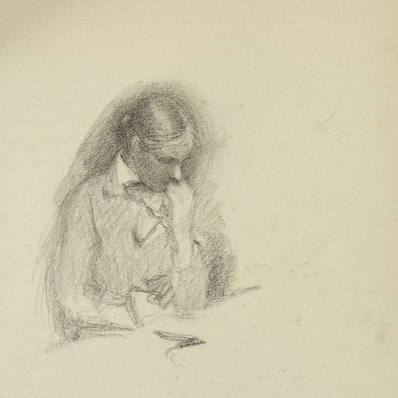 Fernand Khnopff - La pause 